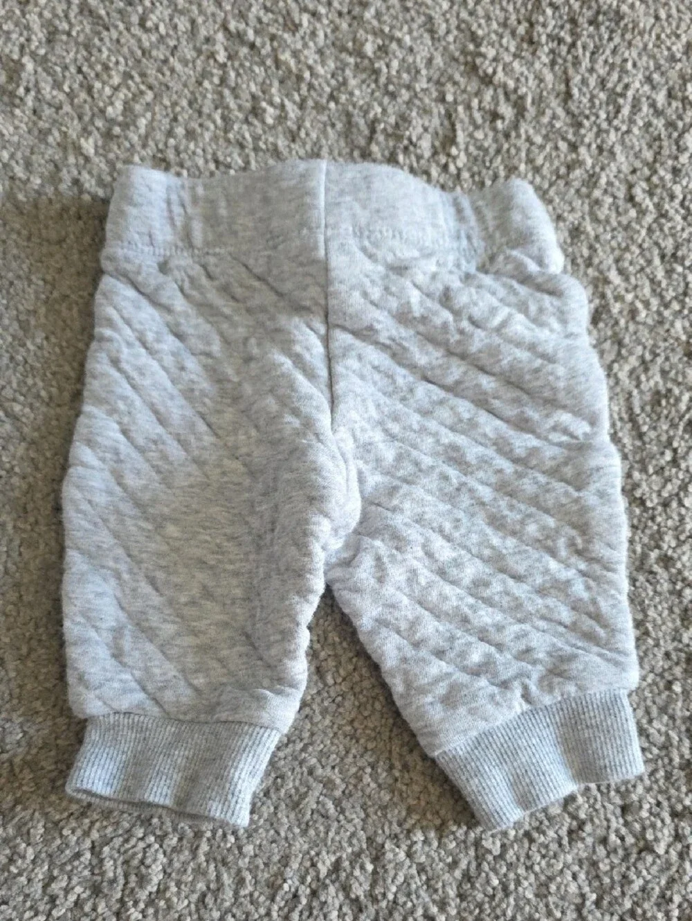 Carter's Heather Gray Knit Pull-On Jogger Pants
